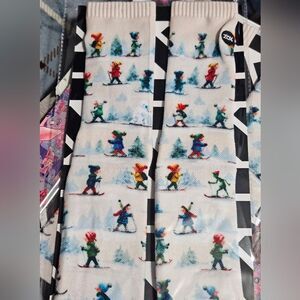 ZOX ADVENT HIDDEN ZOXSOX 2025 YETI SKIING Christmas Winter LONG SOCKS NEW